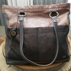 Beautiful soft leather SAK bag tote purse- MINT CONDITION!